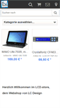Mobile Screenshot of lcdstore.de