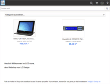 Tablet Screenshot of lcdstore.de